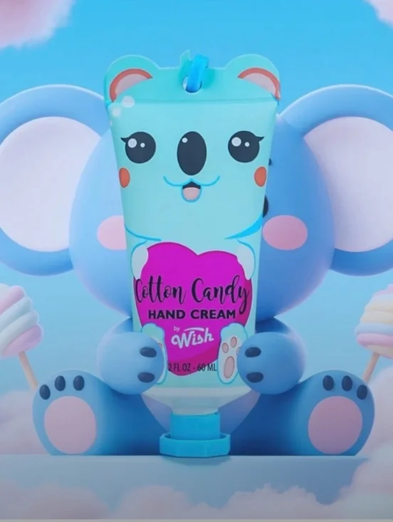 WISH-Animal Hand Creams - (Raspberry, Peppermint, Peach, Cotton Candy) - Picture 3 of 5